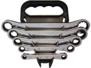 5- Pc. Multi-Fastener Box Wrench Sets Part no. 5433 (flat) 5434 (offset)